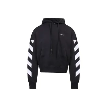 OFF WHITE Diagonal Helvetica Oversized Hoodie