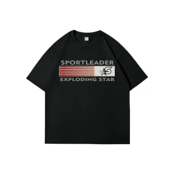 SportLeader T Shirt Unisex Black