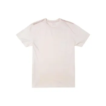 RVCA T-Shirts Men Ecru