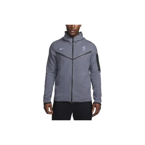 Nike Sportswear Tech Fleece Lfc Liverpool Full Zip Hoodie