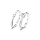 Intertwined Couple Rings-1 Pair