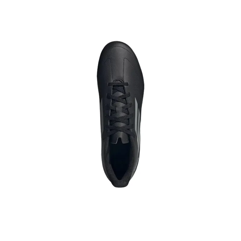 Adidas Deportivo 3 Artificial Ground Anti Slip Wear Resistant Soccer Shoes Men's Black-4