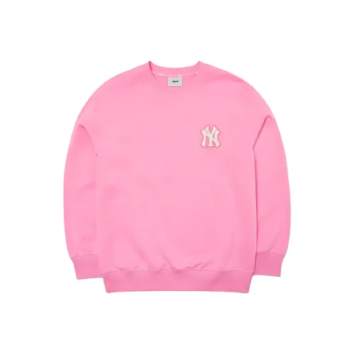 MLB Mlb Base Logo Sweatshirt Unisex Pink