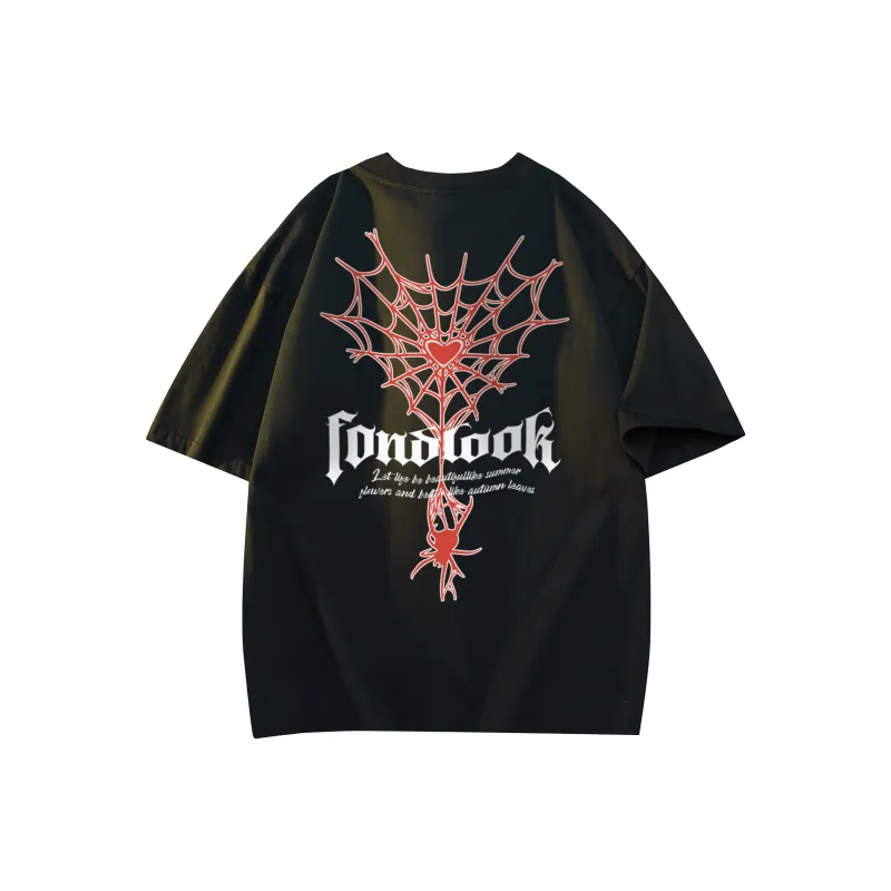 FONDLOOK T Shirt Unisex White Heather Gray-4