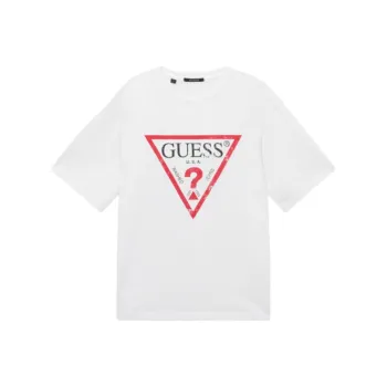 GUESS T Shirts Men White