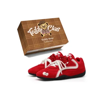 Teddy Bear Collection Anti Slip And Wear Resistant Lightweight Low Top Casual Shoes Women's