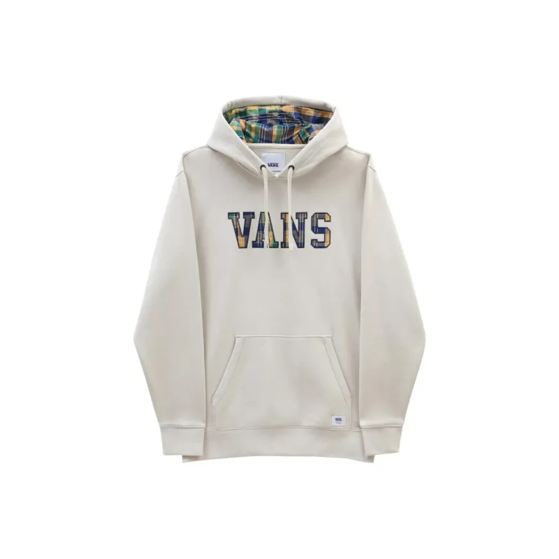 Vans Logo Embroidered Drawstring Hoodie-0