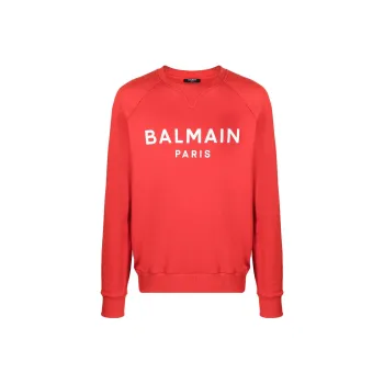 BALMAIN Sweatshirts Men Red