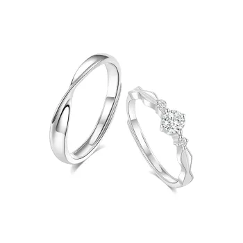 BLANK IN BLANK Sterling Silver Rings Unisex
