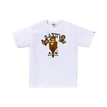 Bape Neon College Milo Tee