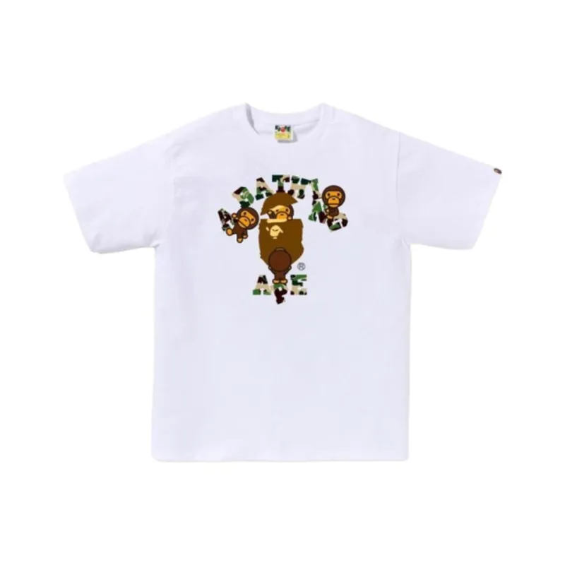 Bape Neon College Milo Tee-0
