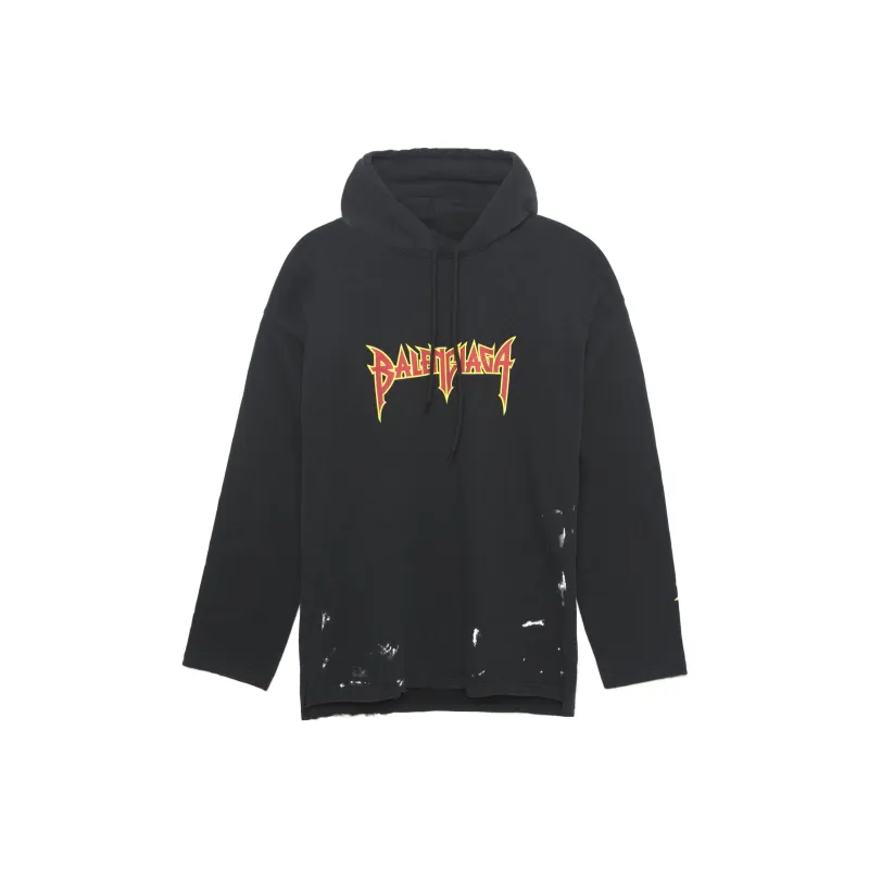 Balenciaga Metal Vintage Hoodie-0