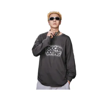 Tonlion Long Sleeved T Shirts Men's