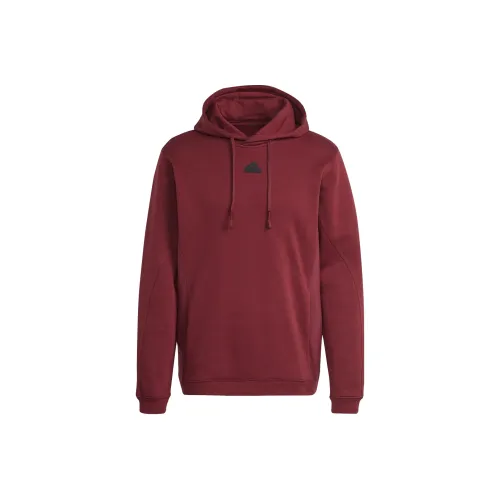 Adidas City Escape Hoodie Sweatshirt Men's Contour Red