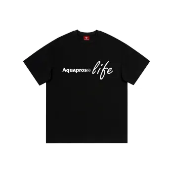AQUAPROS T-Shirts Unisex Black