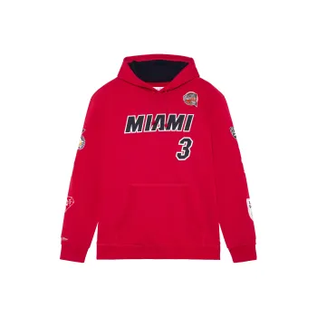 Mitchell Ness Sweatshirts Unisex Red