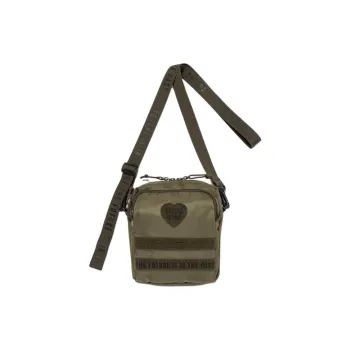 HUMAN MADE Nylon Shoulder Bag Tubas Unisex Olive