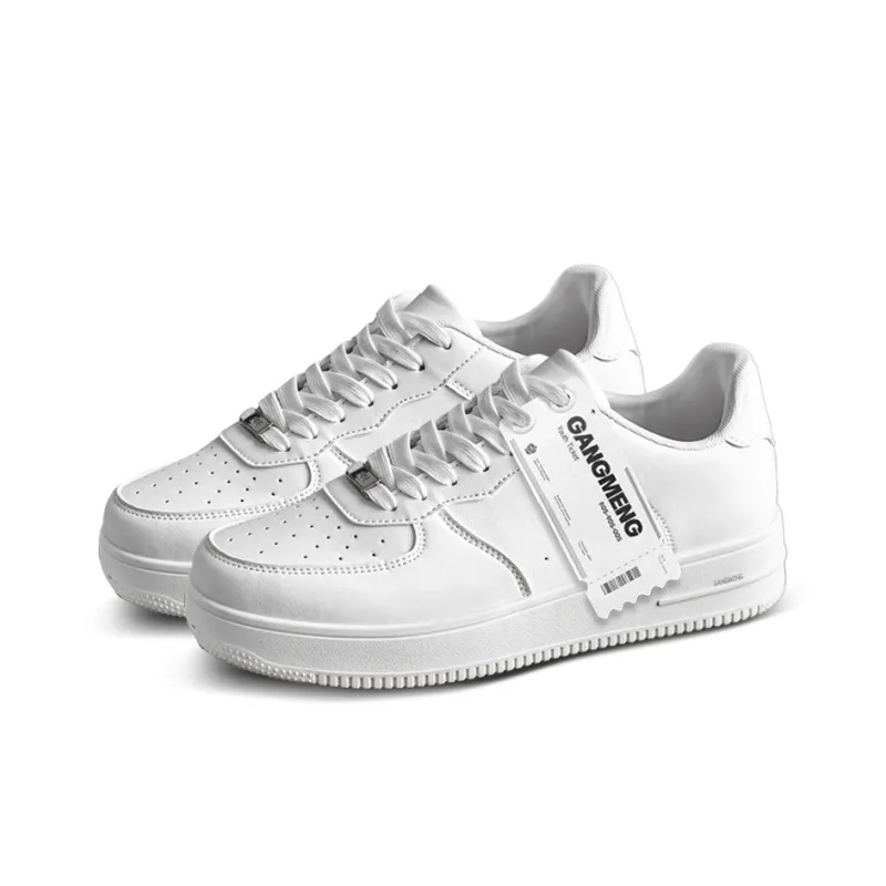 Hong Kong Meng Slip Resistant, Waterproof, Lightweight Low Top Skateboard Shoes Men's-4
