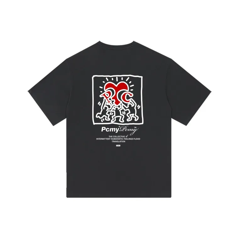PCMY Short Sleeved T Shirts Unisex-3