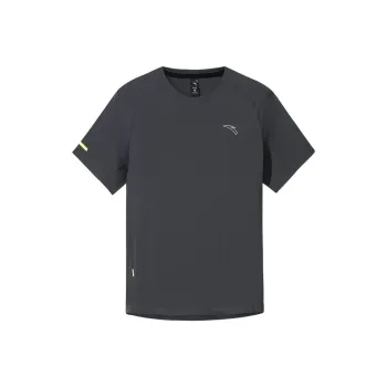 Anta Running Collection T Shirt Men's Castle Gray