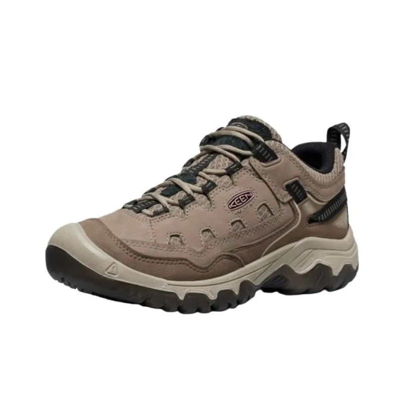 KEEN Targhee 4 Anti Slip Wear Resistant Low Top Hiking Shoes Women's Umber-2