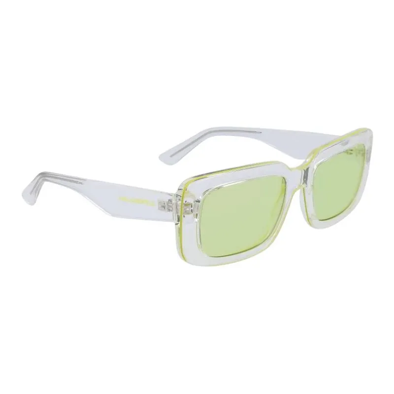 KARL LAGERFELD Injection Molded Square Sunglasses Unisex White-2
