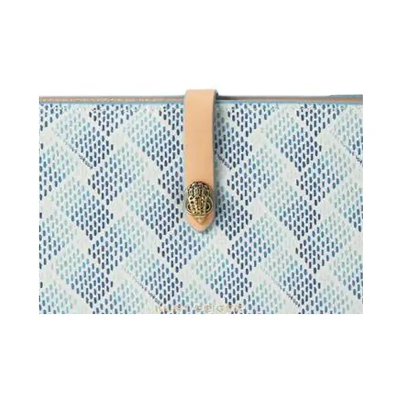 Kurt Geiger London Canvas Wallet Women's Light Blue-4