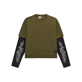 GUESS T-Shirt Men's F8P6-Dark Green