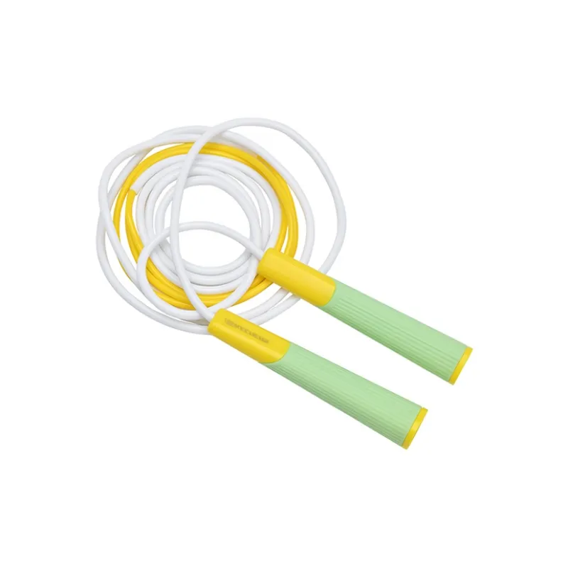 Skechers Fitness Training Non Countable Jump Ropes Fitness Crowd PVC+ABS+Silicone Strap, Silicone Controller 2.6m Green-2