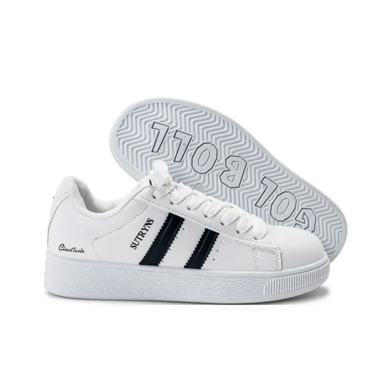 CLEARTASTE Anti Slip And Wear Resistant Lightweight Height Increasing Low Top Skateboard Shoes Unisex-9