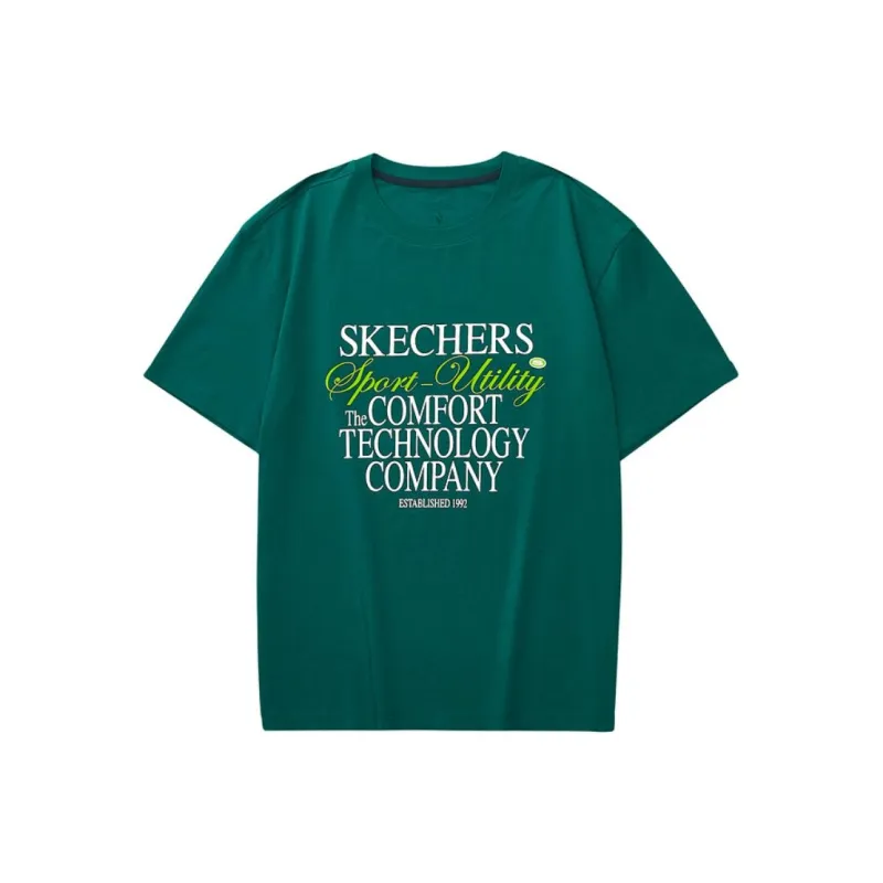 Skechers T Shirt Unisex Garden Green-0