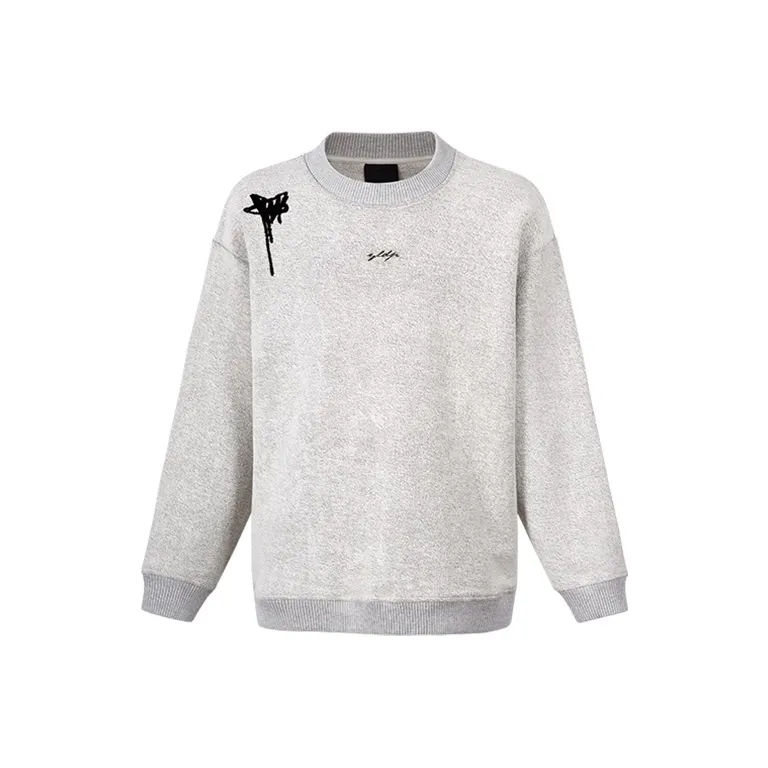 YLDP Sweatshirts Unisex Heather Gray-0