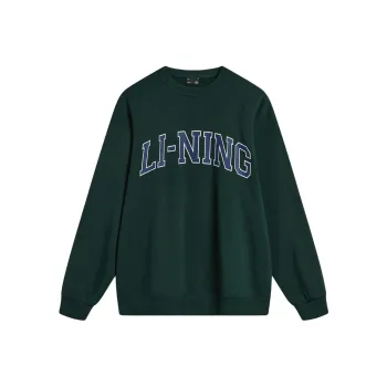 LiNing Weekend Youth Sweatshirt Unisex Vintage Green