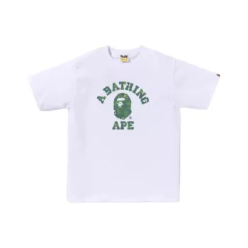 A BATHING APE Bitmap Logo Tee