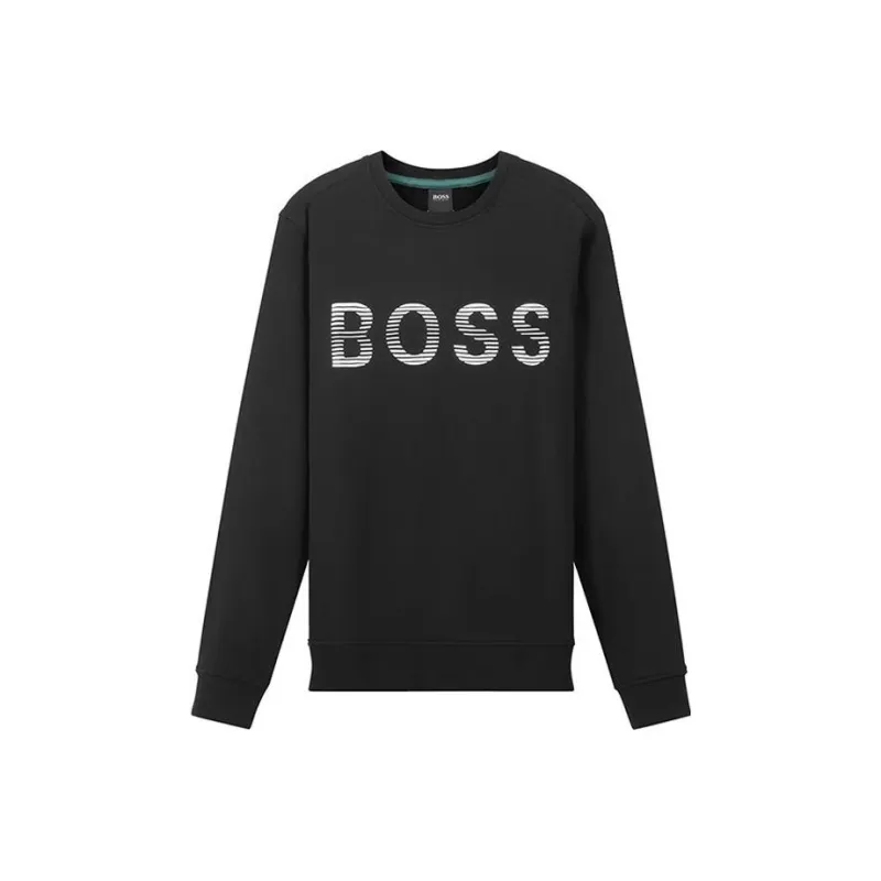 HUGO BOSS Sweatshirts Men Black-0