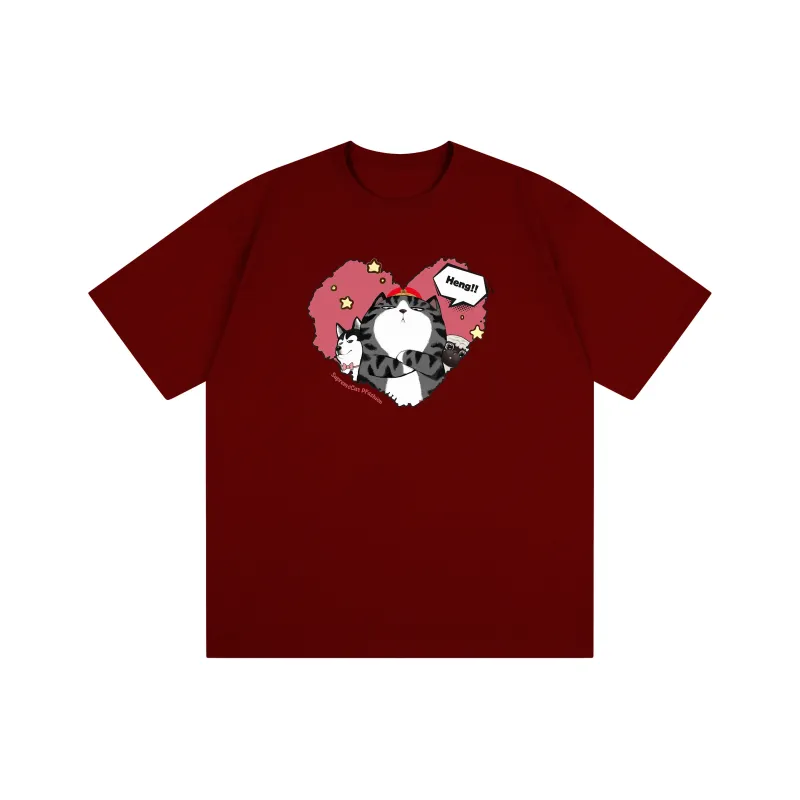 Supremo Cat T Shirts Unisex-8