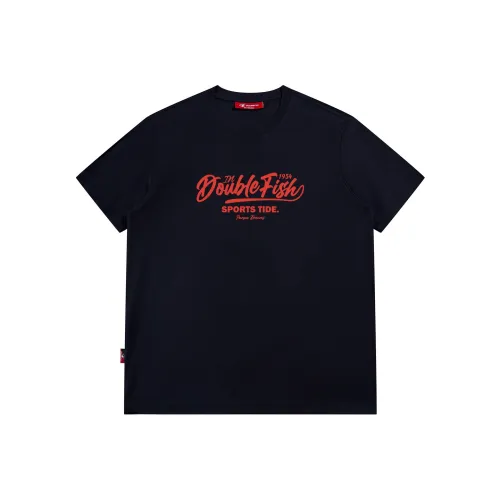 DOUBLE FISH T Shirts Unisex