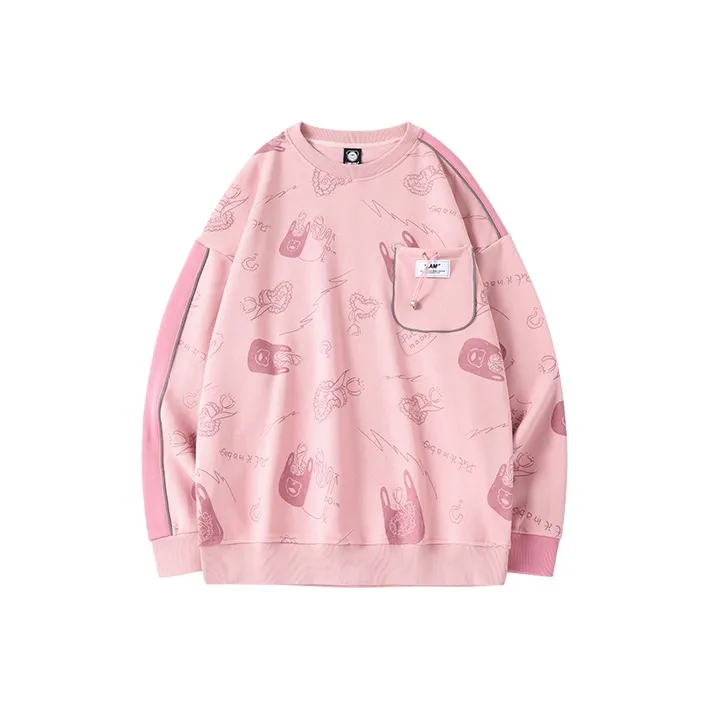 LAMLICKA Sweatshirts Unisex Pink-0