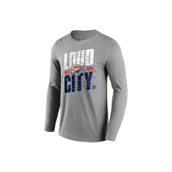 NBA x Fanatics Oklahoma City Thunder T-Shirt Men's Gray