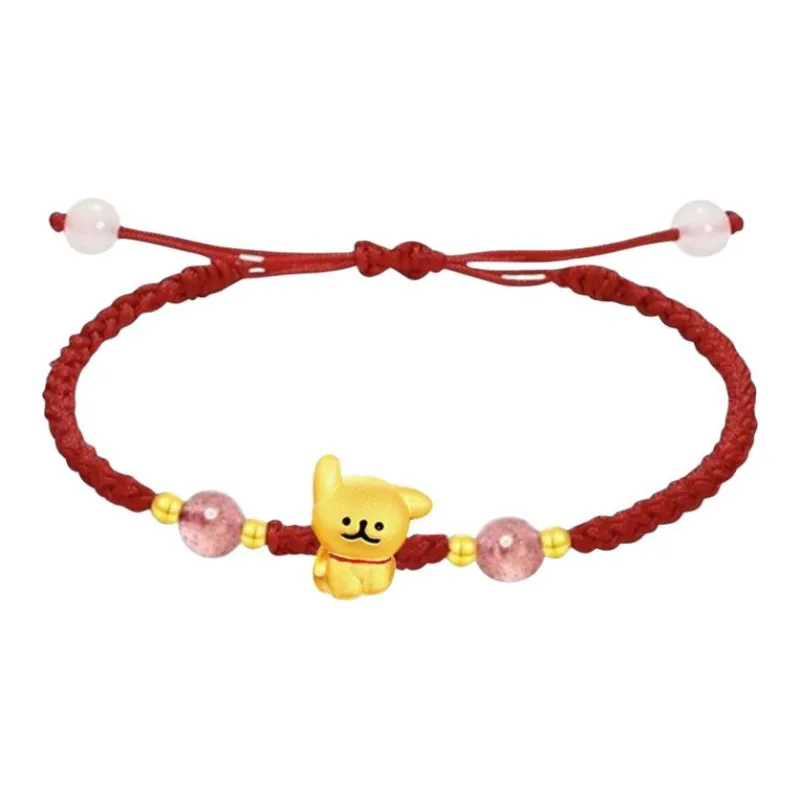 D.Get Gold Bracelet Unisex-6