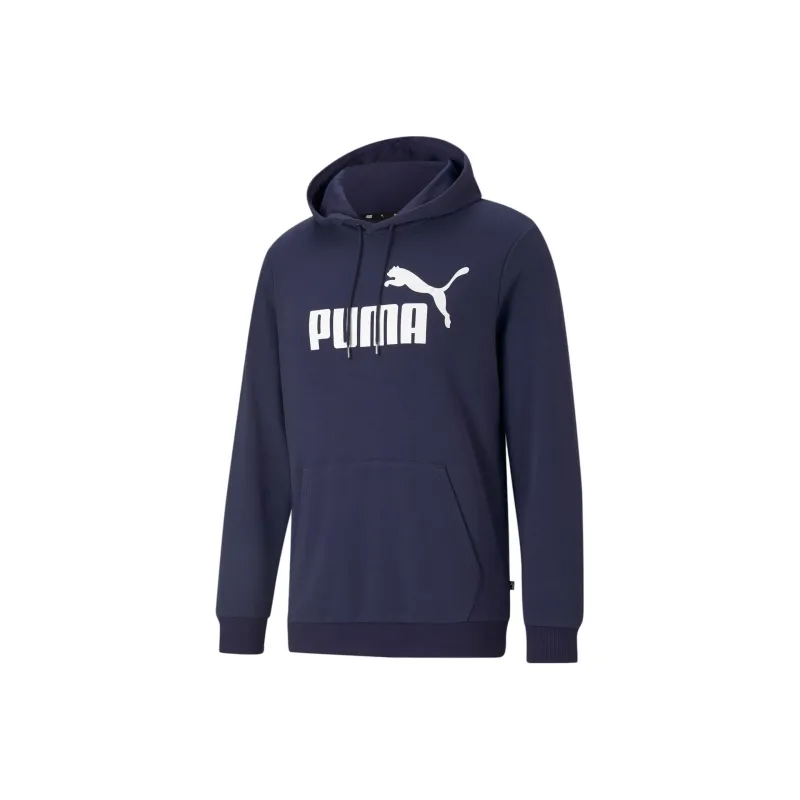 PUMA Sweat À Capuche Essentials Big Logo Homme Sweatshirt Men's Marine Blue-0
