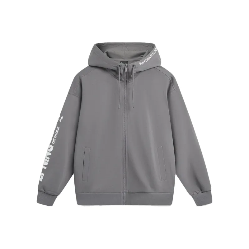 LiNing Sports Fashion Collection Sweatshirt Unisex Smoky Ink Gray-0