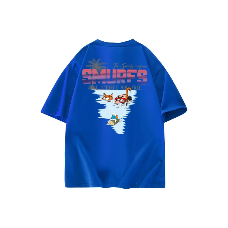The Smurfs T Shirts Unisex-16