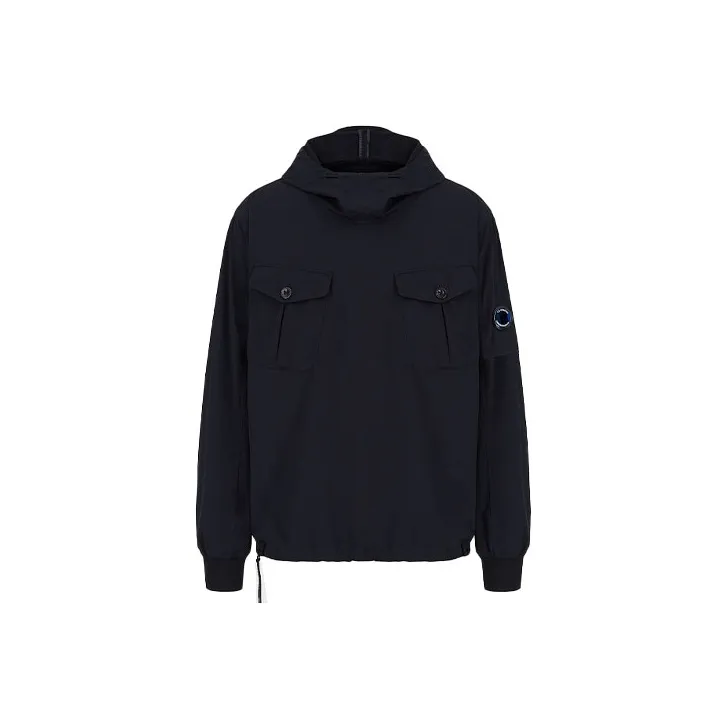 C.p.company X EMPORIO ARMANI Sweatshirts Men Black-0