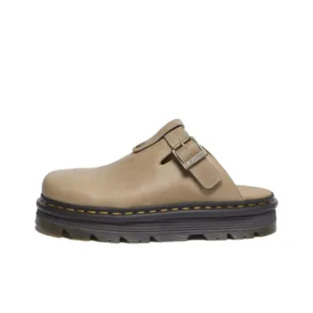 Dr.Martens Abrasion Resistant Closed Toe Slippers Unisex Tan
