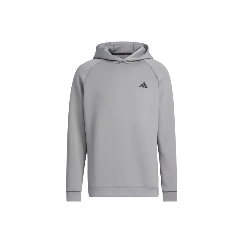 Adidas 3d Deboss Spacer Sleeve Hoodie Sweatshirt Men's Gray-0