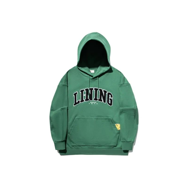 LiNing Sweatshirt Unisex Dark Palace Green-0