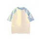 Apricot & Sky Blue Sleeves