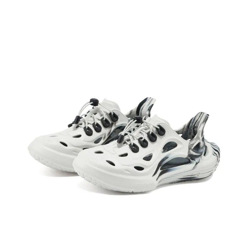 SUPERLIPPER Clogs Streamside/Commute Unisex Ink Wash Fluid Color Scheme 3.0WAVE Wave Shoe-1