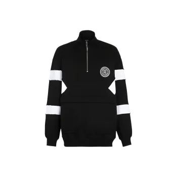 BALMAIN SS22 Sweatshirt Men's Black